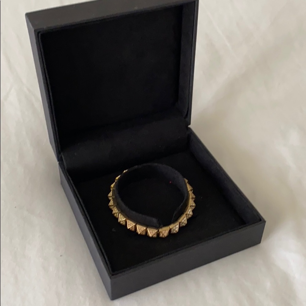 Eddie Borgo Small Pyramid Tennis Bracelet